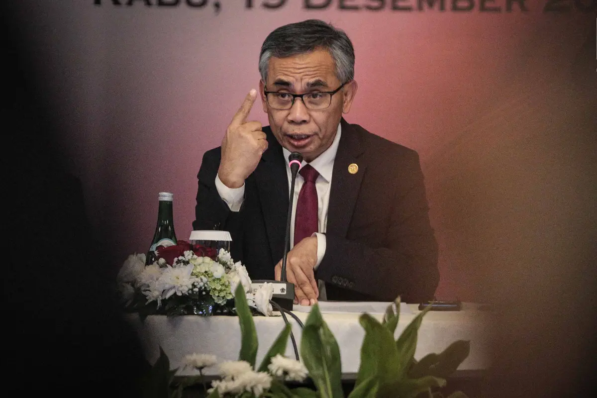 Ketua Dewan Komisioner Otoritas Jasa Keuangan (OJK) Wimboh Santoso