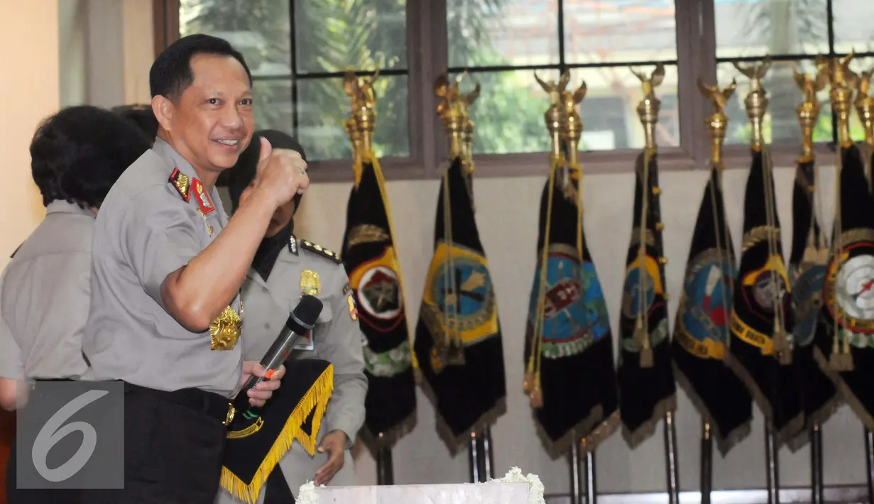 Kapolri Jenderal Pol Tito Karnavian. (Liputan6.com/Helmi Afandi)