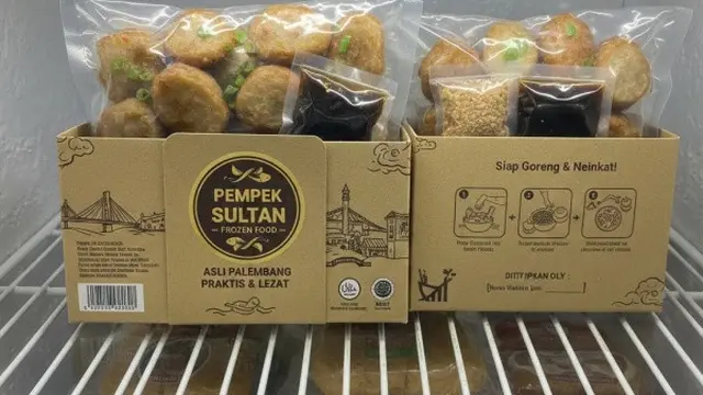 Ilustrasi Pempek Frozen (Gambar: Gemini AI)