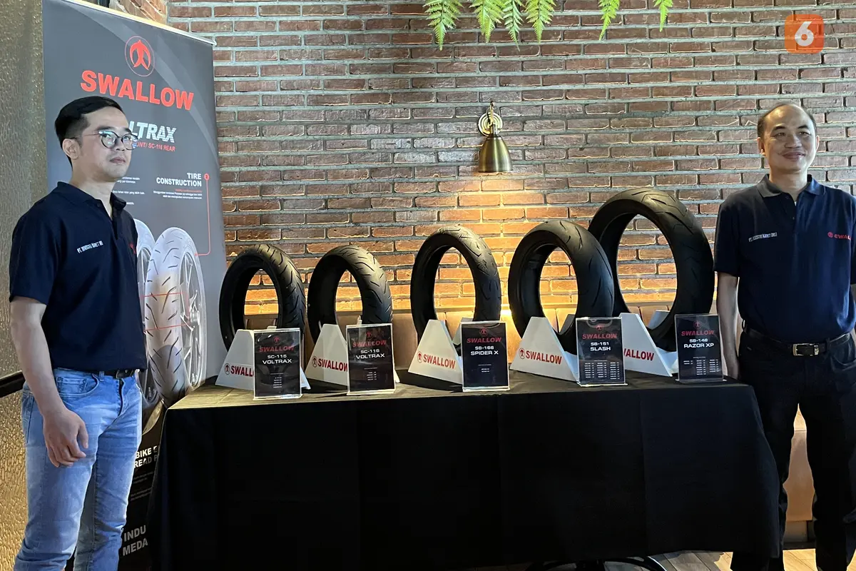 Swallow Voltrax, Ban Motor Listrik dengan Efisiensi Maksimal Dibanderol Mulai Rp179.000