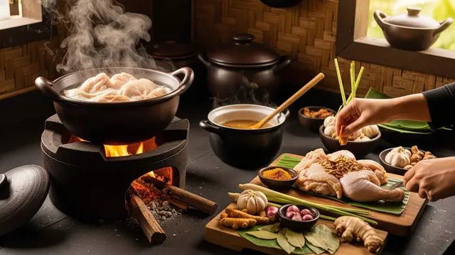 cara memasak ayam kampung biar cepat empuk tanpa presto