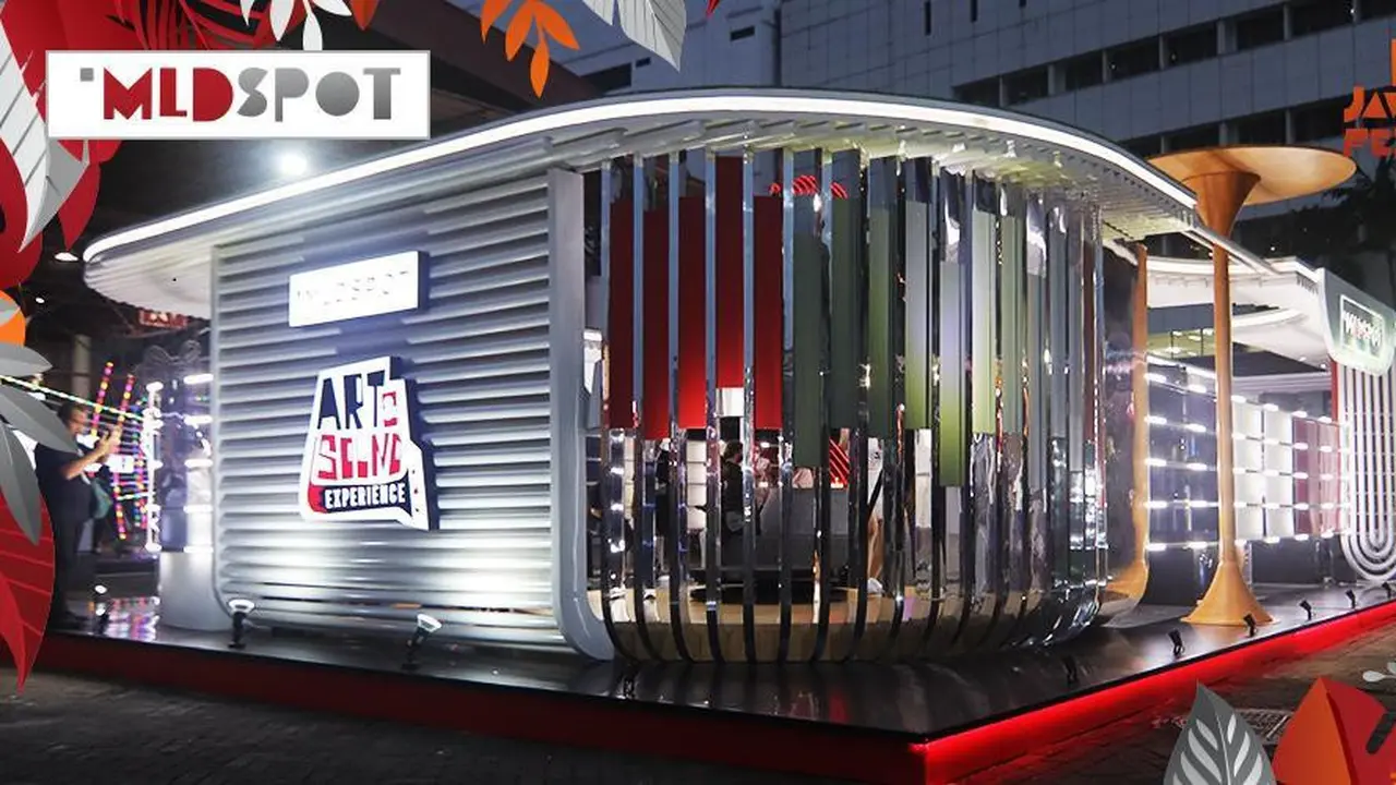 MLDSPOT hadir selama ajang Java Jazz Festival.