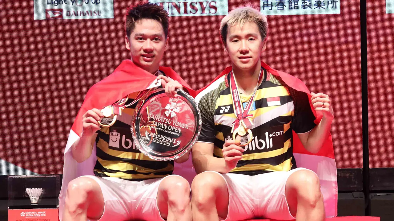 Kevin Sanjaya/Marcus Gideon, Japan Open 2018