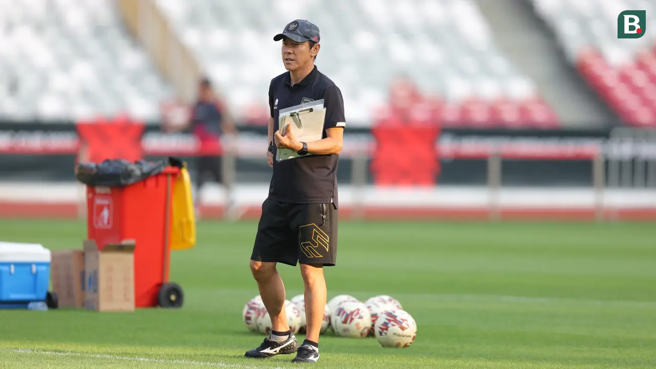 Latihan Timnas Indonesia Jelang Laga Perdana Melawan Kamboja di Piala AFF 2022