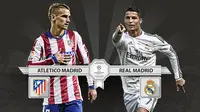 Prediksi Atletico Madrid vs Real Madrid (Liputan6.com/Yoshiro)
