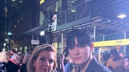 Jeno NCT dan Ellie Goulding di Vogue World. (Instagram/nct)