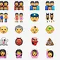 Sejauh ini ada dua emoji yang diidentifikasi menunjukkan kedekatan sesama jenis.