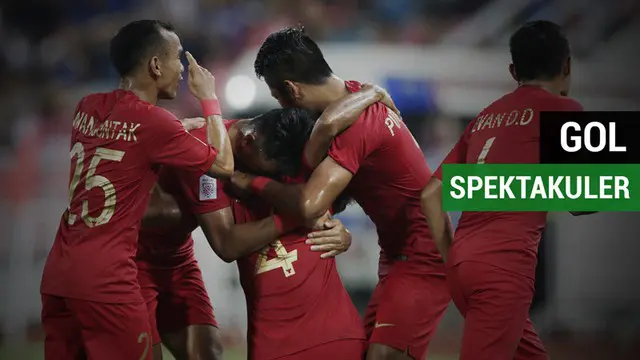 VIDEO: Gol Spektakuler Timnas Indonesia di Piala AFF 2018