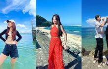 Hobi Liburan ke Pantai, Ini 8 Potret Happy Asmara yang Makin Bucin dengan Gilga Sahid