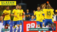 Ulasan Pesta Bola 2022 - Luciano Leandro Timnas Brasil&nbsp;(Bola.com/Bayu Kurniawan Santoso)