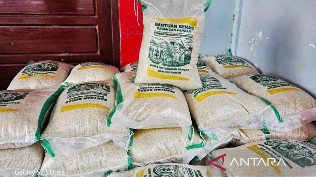 Pemkab Natuna Siagakan 16 Ton Cadangan Beras Natuna untuk Antisipasi Bencana Alam