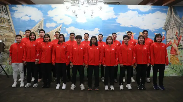 Skuad Indonesia di Piala Thomas dan Uber 2024. (Dok PBSI)