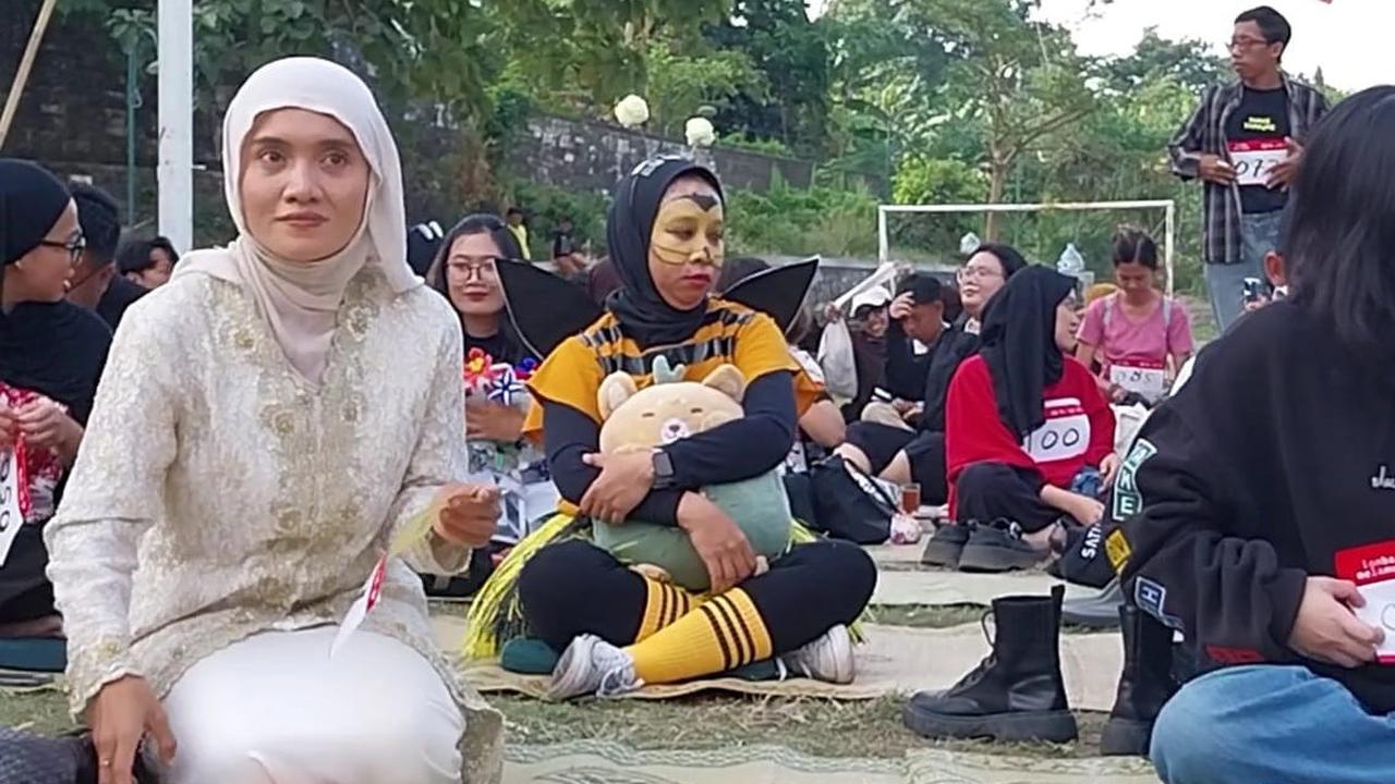 Tak Biasa, Warga Kotagede Yogyakarta Bikin Lomba Melamun Peringati HUT RI