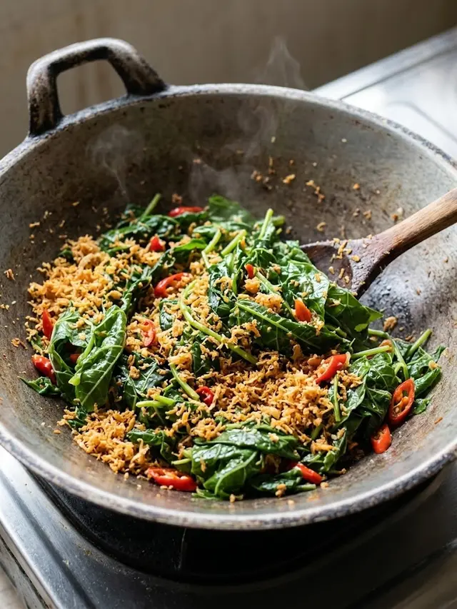 tumis daun pepaya