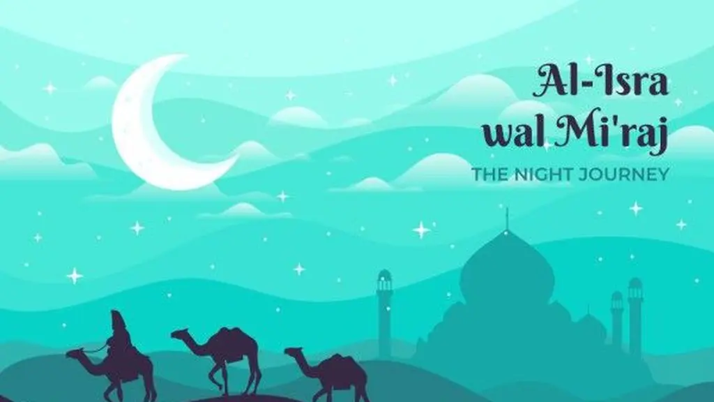 10 Contoh Undangan Isra Miraj yang Paling Banyak Dicari, Lengkap dan Siap Pakai (sumber: pinterest.com)