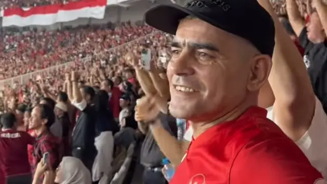 Cristian Gonzales Nonton Timnas