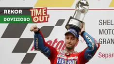 Berita video rekor pebalap tim Ducati, Andrea Dovizioso, yang tak bisa dipecahkan bahkan oleh ikon MotoGP, Valentino Rossi.