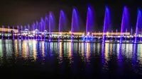 Dancing Fountain di Kiara Artha Park. (dok. instagram.com/edisujana29/https://www.instagram.com/p/B1nan4QD2Vb/Novi Thedora)