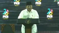 Presiden Prabowo Subianto Saat Pidato di Harlah PKB (Tangkapan Layar YouTube DPP PKB)