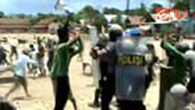Dua Kelompok Bentrok Terkait Pembangunan Pasar
