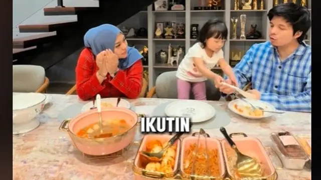 Disebut Keluarga Sultan, Menu Sahur Atta dan Aurel Ternyata Simpel dan Lebih Menyehatkan