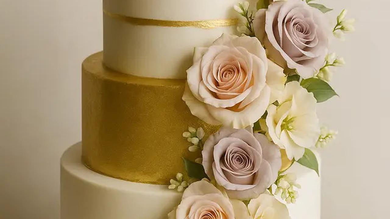 7 Inspirasi Model Kue Pernikahan Simpel Tapi Elegan, Punya Luna Maya Jadi Sorotan