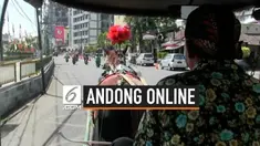 Pemesanan kendaraan lewat aplikasi online tidak hanya menyediakan kendaraan konvensional seperti mobil dan motor. Kini pemesanan transportasi tradisional andong dapat dilakukan lewat aplikasi online yang tersedia di sekitar kawasan Malioboro, Yogyaka...