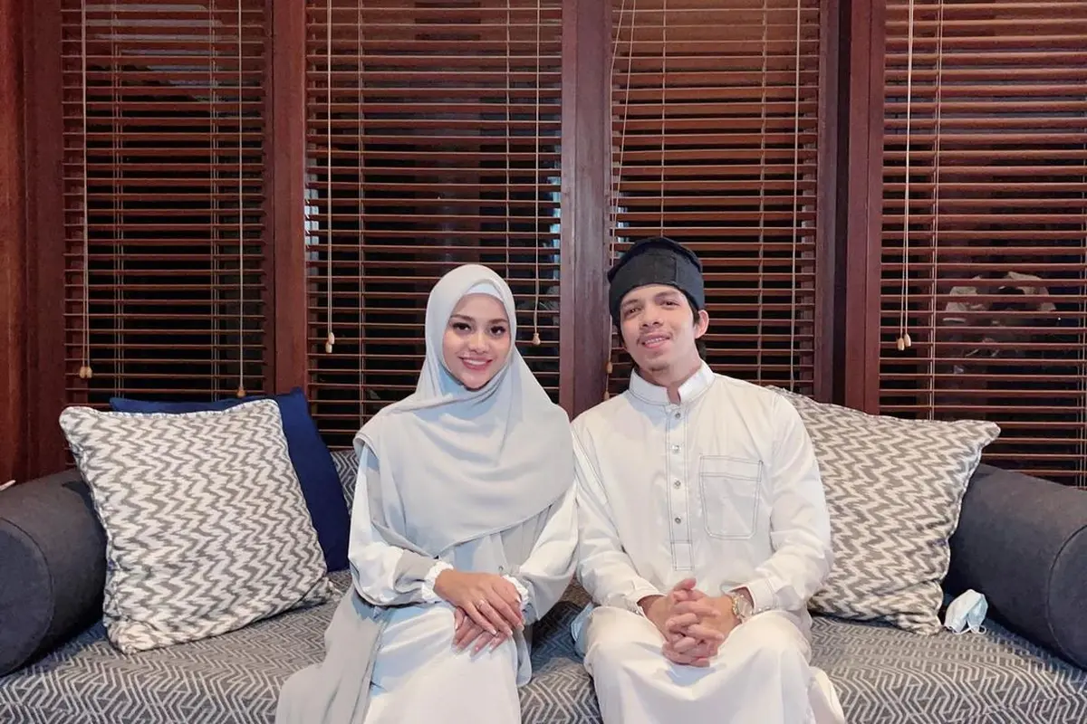Atta Halilintar dan Aurel Hermansyah. (Foto: Instagram @aurelie.hermansyah)