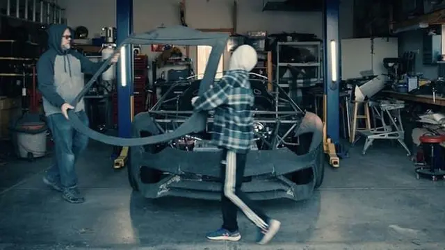 Bangun Sendiri Lamborghini Pakai Printer Pria Ini Dikasih Versi Aslinya