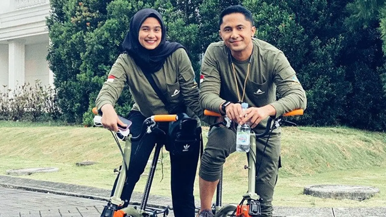 6 Potret Hengky Kurniawan dan Istri saat Olahraga Bersama, Kompak Banget