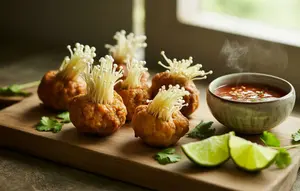 Resep Bakso Enoki Ayam Renyah yang Bikin Nagih