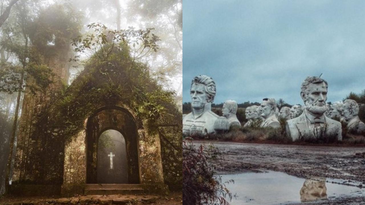 Bangunan Terbengkalai Unik