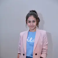 Tidak hanya Vanesha, tapi juga Brandon Salim siap mewujudkan janjinya saat film ini tembus angka 5 juga penonton. Selain itu, Vanesha akan menyusul Iqbaal Ramadhan ke Amerika jika tembus angka 7 juta penonton. (Adrian Putra/Bintang.com)