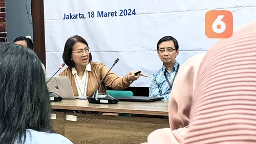 Direktur Pengelolaan Imunisasi Kemenkes, Prima Yosephine soal imunisasi anak, Jakarta, 18 Maret 2024. Foto: Liputan6.com/Ade Nasihduin.