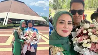 7 Potret Juliana Moechtar Jenguk Anak di SMA Taruna Nusantara, Lepas Rindu