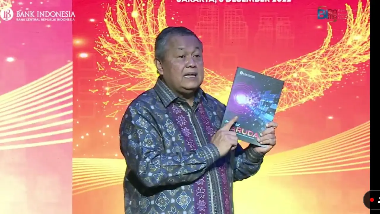 Gubernur Bank Indonesia, Perry Warjiyo dalam Talkshow Rangkaian BIRAMA (BI Bersama Masyarakat) "Meniti Jalan Menuju Rupiah Digital", Senin (5/12/2022).