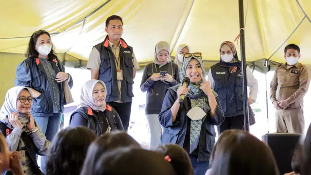 Trauma Healing dan Bantuan Sumur Bor Bagi Korban Gempa Cianjur