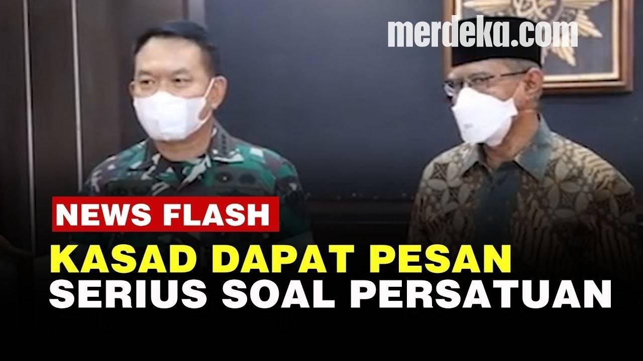 VIDEO: Ketum Muhammadiyah Haedar Beri Nasihat Serius untuk Kasad Jenderal Dudung