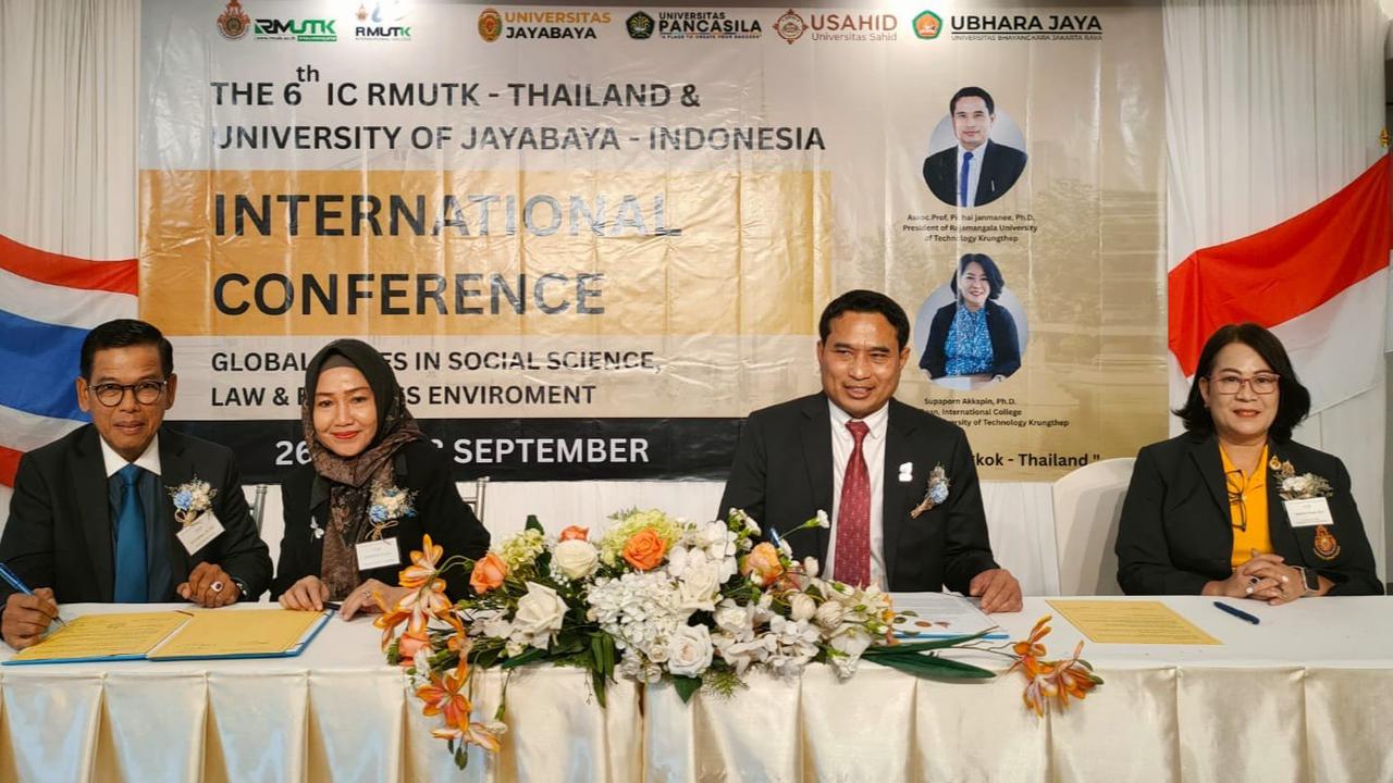 Universitas Jayabaya Wujudkan 'Jayabaya Go International' Lewat Seminar Internasional