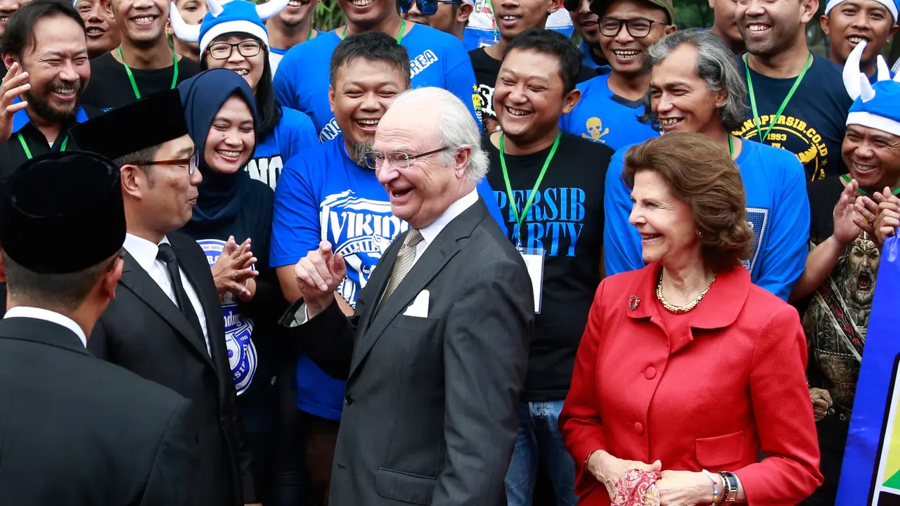 Ridwan Kamil Kenalkan Viking kepada Raja Swedia