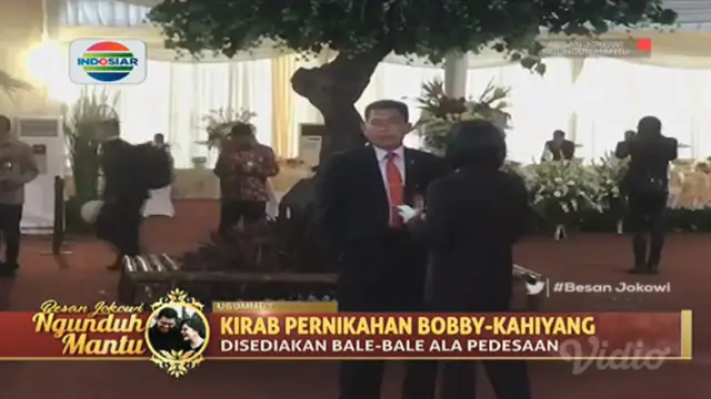 Resepsi Kahiyang Ayu-Bobby Nasution Unik dengan Gaya Pedesaan