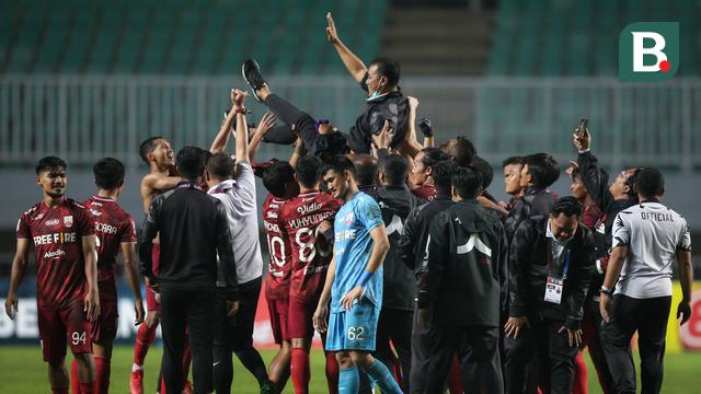 Foto: Didukung Langsung Kaesang Pangarep, Persis Solo Promosi ke BRI Liga 1 usai Comeback Atasi Martapura Dewa United di Semifinal Liga 2