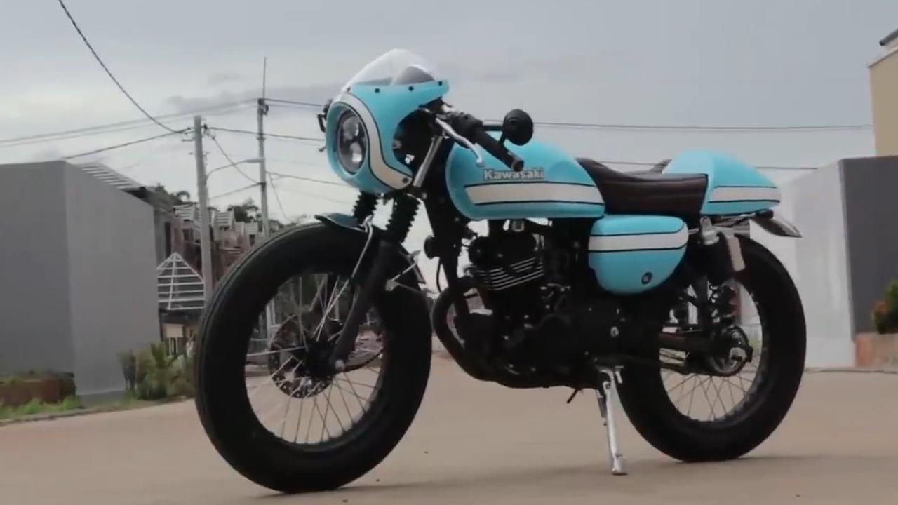 Hasil Modifikasi Motor Ini Bikin Pangling