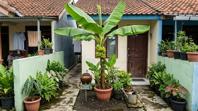 Cara Membuat Pohon Pisang Kerdil Cepat Berbuah
