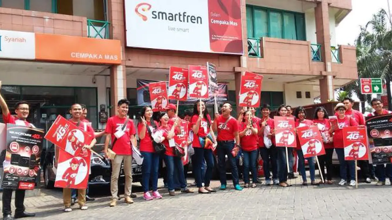 Smartfren blusukan ke ITC Cempaka Mas