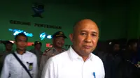 Kepala Staf Kepresidenan Teten Masduki menjamin nelayan pengguna cantrang bisa kembali melaut seperti yang dikehendaki Presiden Jokowi. (Liputan6.com/Fajar Eko Nugroho)