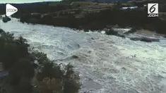 Banjir besar menghantam wilayah Perancis barat daya setelah diguyur hujan berhadi-hari.