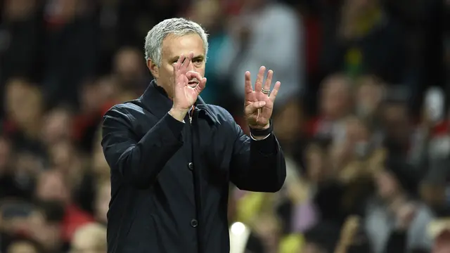 Ragam Selebrasi Jose Mourinho di Manchester United