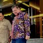 Menteri Koordinator Bidang Perekonomian Airlangga Hartarto menerima kunjungan dari Menteri Pertahanan Prabowo Subianto di Kantor Kemenko Perekonomian pada Senin (19/9/2022). ( Sumber ekon.go.id )