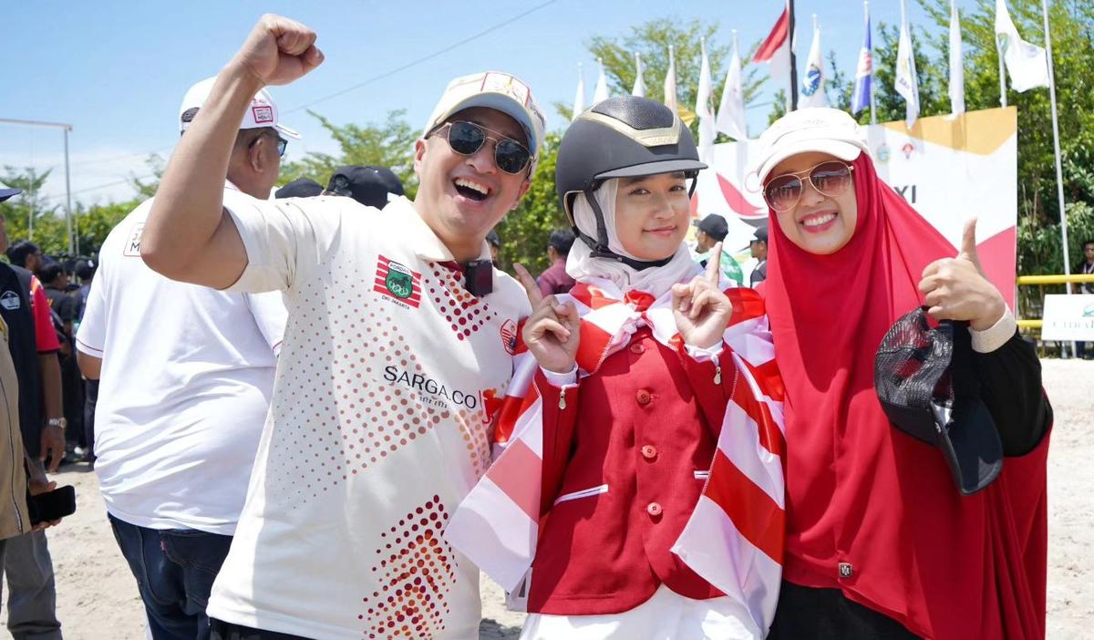 Potret Aisha Anak Irfan Hakim Berhasil Raih Emas di Ajang PON 2024
